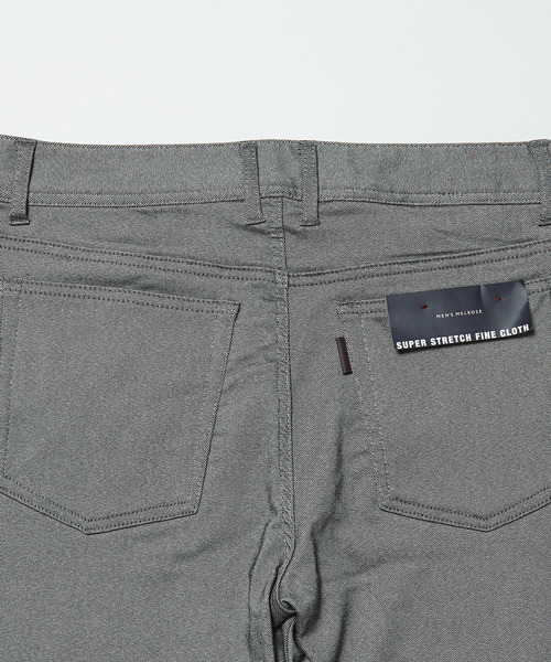 MEN'S MELROSE（メンズメルローズ）の「逆綾ハイパーストレッチ裏起毛スリムテーパード5ポケットパンツ（その他パンツ・メンズ・ライトグレー/ブラック/グレー・2/3/4/5）」の13枚目の写真