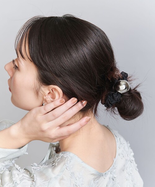heyep>メタルボール シルク シュシュ(シュシュ)|heyep(ヘイップ)のファッション通販 - ZOZOTOWN heyep>メタルボール シルク シュシュ(シュシュ)|heyep(ヘイップ)のファッション通販 - ZOZOTOWN
