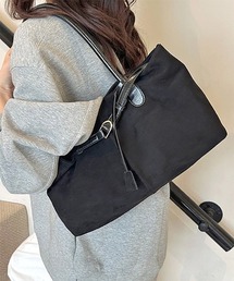 Futier land | スエード風ベルトデザインバッグ(ハンドバッグ)