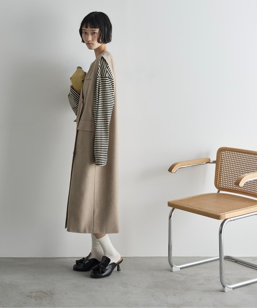 THE YOn（ザヨン）の「ビッグタッセルローファーミュール（サンダル・レディース・シルバー/ベージュ/ブラック・37/38/39）」の13枚目の写真