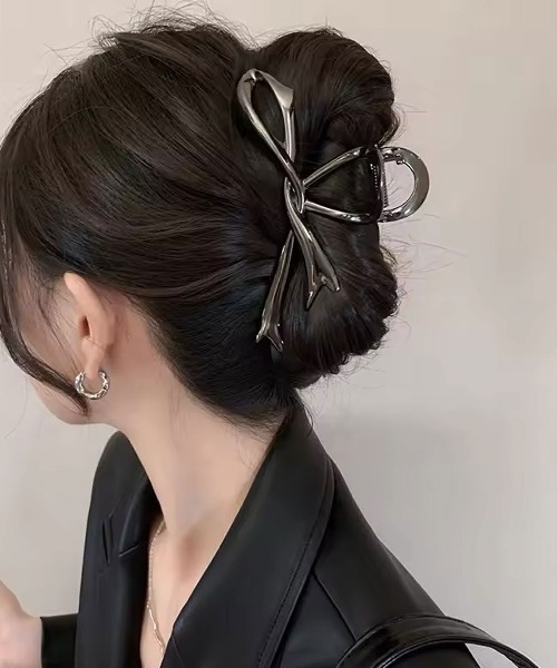 エイミー　バレッタ ヘアクリップ 「 ammy. / エイミードット 」 シフォン バレッタ