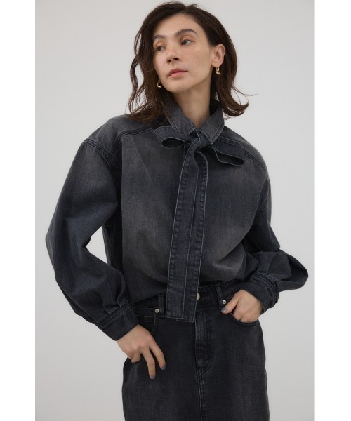 crie conforto（クリーコンフォルト）デニムシャツ　新品未使用 crie conforto（クリーコンフォルト）デニムシャツ 未使用級