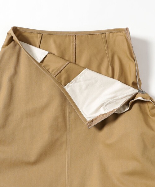 Demi-Luxe BEAMS（デミルクス ビームス）の「コンパクト チノ フレアスカート（スカート・レディース・ベージュ/グリーン系その他5・38/36）」の22枚目の写真