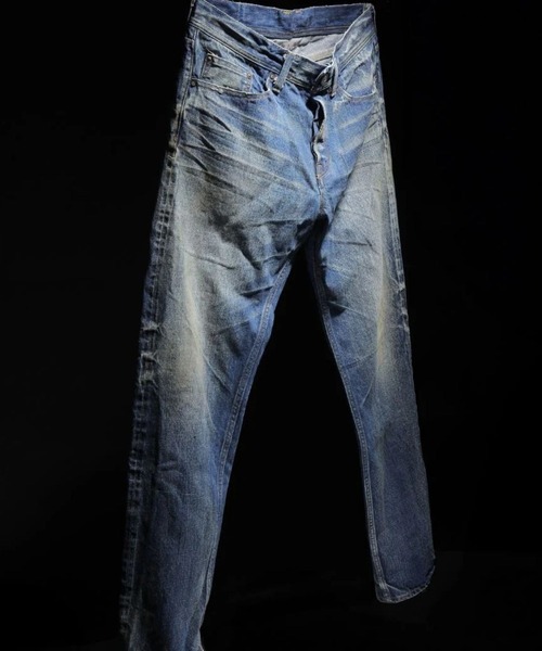 TMT（ティーエムティー）の「【HQ DENIM】 5P TAPERED(vintage processing.)（デニムパンツ・メンズ・インディゴブルー・MEDIUM/SMALL/LARGE/X-LARGE）」の7枚目の写真