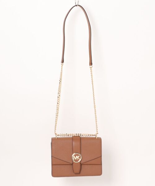 MICHAEL KORS(マイケルコース)の「GREENWICH サフィアーノ レザー クロスボディ スモール(ショルダーバッグ・レディース・ブラウン系・FREE)」の5枚目の写真