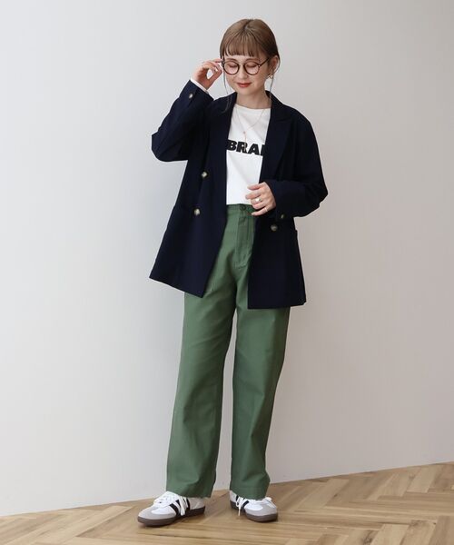 新品 HYSロゴ テーラードジャケット イージーパンツセット MサイズとLサイズ HYSTERIC GLAMOUR（ヒステリックグラマー）の「HYSロゴ 2ツ釦