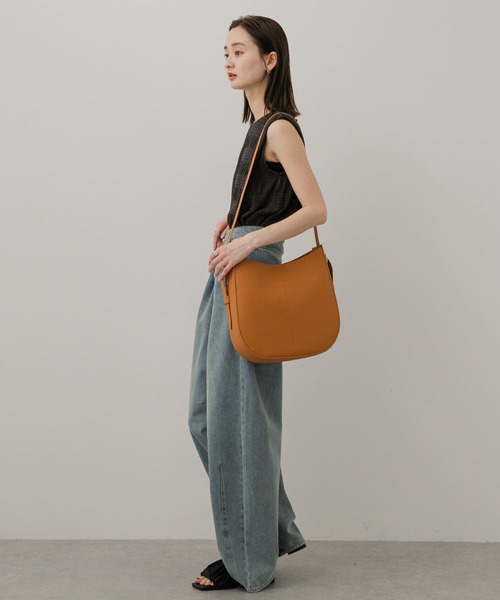 SENSE OF PLACE by URBAN RESEARCH(センスオブプレイスバイアーバンリサーチ)の「アウトポケットビッグショルダーバッグ(ショルダーバッグ・レディース・ブラック/ブラウン/アイボリー・ONE)」の16枚目の写真