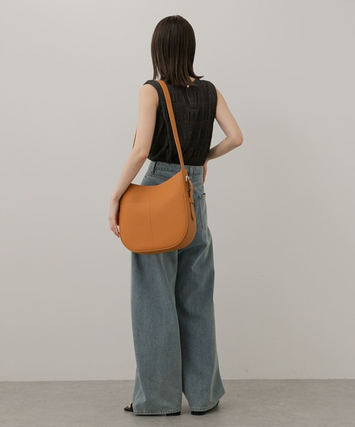 SENSE OF PLACE by URBAN RESEARCH(センスオブプレイスバイアーバンリサーチ)の「アウトポケットビッグショルダーバッグ(ショルダーバッグ・レディース・ブラック/ブラウン/アイボリー・ONE)」の17枚目の写真