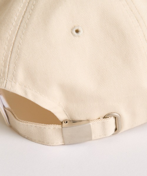OLIVE des OLIVE（オリーブデオリーブ）の「ツイル刺繍入りキャップ（その他小物・レディース・ブラック/アイボリー・FREE）」の10枚目の写真