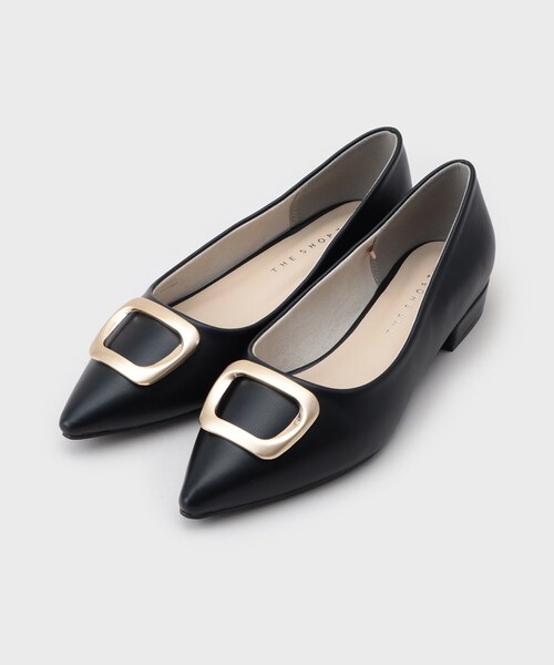 THE SHOP TK (ザ ショップ ティーケー )の「メタルバックルパンプス(パンプス・レディース・ブラック/ナチュラル・30/35/45)」の3枚目の写真