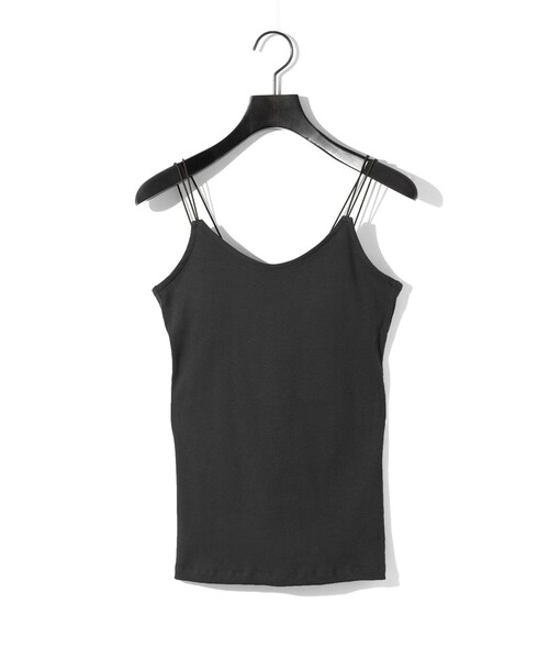 セール】MIDIUMISOLID for Ladies パッドブラキャミソール（T