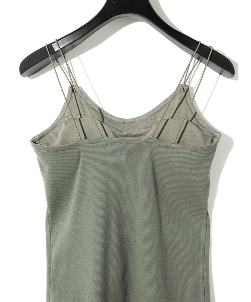 tシャツ MIDIUMISOLID for Ladies パッドブラキャミソール レディース セール】MIDIUMISOLID for Ladies パッドブラキャミソール（T