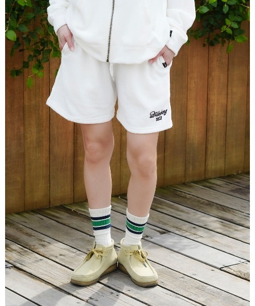 BILLABONG（ビラボン）の「BILLABONG レディース 【CHILLWEAR】 PILE WALK SHORTS セットアップボトムス 【2025年春夏モデル】/ビラボンセットアップ対応ウォークショーツ（その他パンツ・レディース・グレー/ホワイト/ネイビー・MEDIUM）」の2枚目の写真