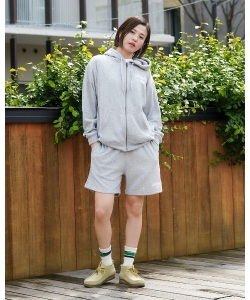BILLABONG（ビラボン）の「BILLABONG レディース 【CHILLWEAR】 PILE WALK SHORTS セットアップボトムス 【2025年春夏モデル】/ビラボンセットアップ対応ウォークショーツ（その他パンツ・レディース・グレー/ホワイト/ネイビー・MEDIUM）」の22枚目の写真