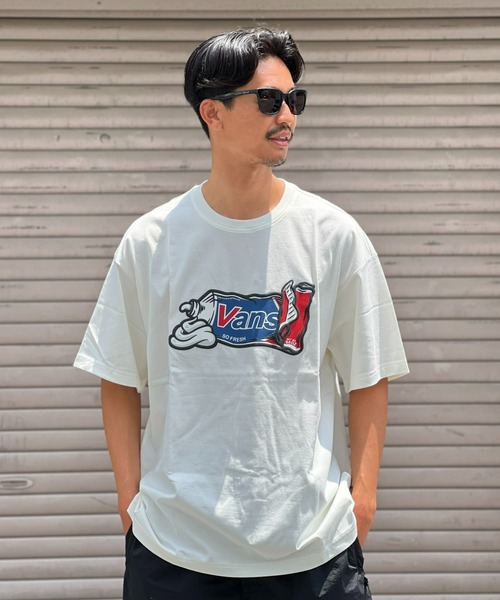 VANS 関税込 Tシャツ 国内配送 VANS MENS GOEMON KABUKI SS TEE BLACK (VANS/Tシャツ