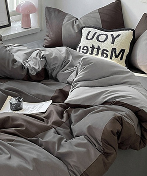 somni / ソニ 】 寝具3点セット ドット ストライプ シングル