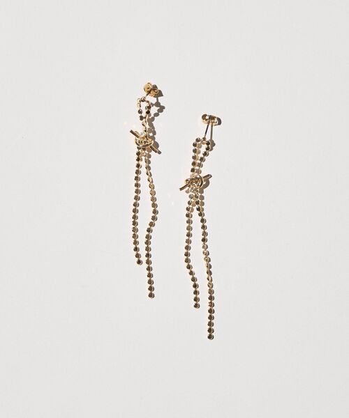 セール】ノットチェーンピアス（ピアス（両耳用））｜AMERICAN