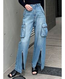 MURUA | ジップヘムカーゴデニムパンツ(デニムパンツ)