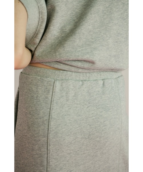 HeRIN.CYE（ヘリンドットサイ）の「Switching skirt　　スイッチングスカート（スカート・レディース・ホワイト/ネイビー/チャコールグレー・FREE）」の8枚目の写真