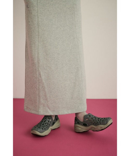 HeRIN.CYE（ヘリンドットサイ）の「Switching skirt　　スイッチングスカート（スカート・レディース・ホワイト/ネイビー/チャコールグレー・FREE）」の10枚目の写真