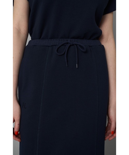 HeRIN.CYE（ヘリンドットサイ）の「Switching skirt　　スイッチングスカート（スカート・レディース・ホワイト/ネイビー/チャコールグレー・FREE）」の15枚目の写真