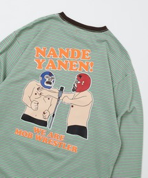 KRIFF MAYER | KRIFF MAYER Mob wrestler striped long sleeve t-shirt / モブレスラーボーダー長袖Tシャツ unisex(Tシャツ/カットソー)