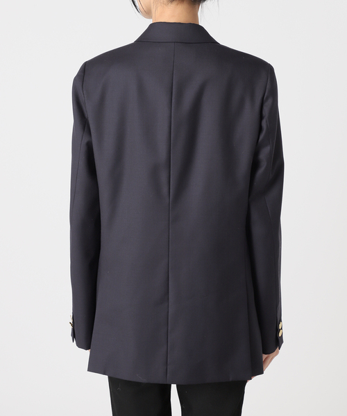 JOURNAL STANDARD（ジャーナルスタンダード）の「《追加2》ダブルブレステッドジャケット（テーラードジャケット・レディース・ブラック/ネイビー・38/36）」の21枚目の写真