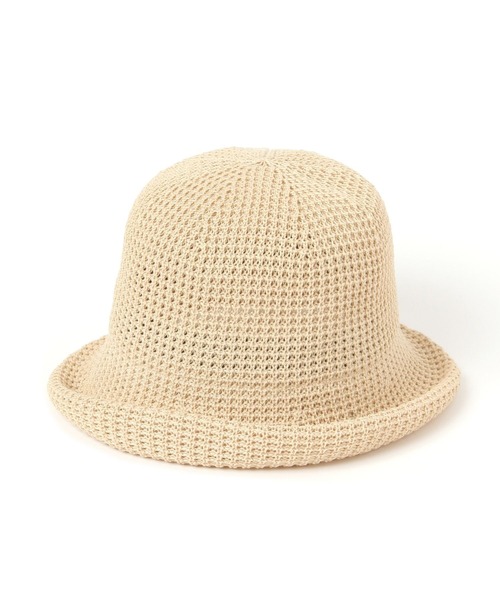 FOUND GOOD（ファウンドグッド）の「ワッフルブルトン2（キャップ・レディース・ネイビー/ブラック/アイボリー/グレー系2・FREE）」の11枚目の写真