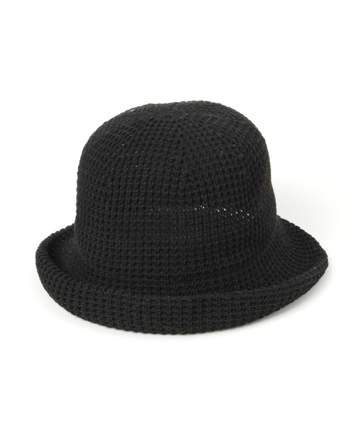 FOUND GOOD（ファウンドグッド）の「ワッフルブルトン2（キャップ・レディース・ネイビー/ブラック/アイボリー/グレー系2・FREE）」の12枚目の写真