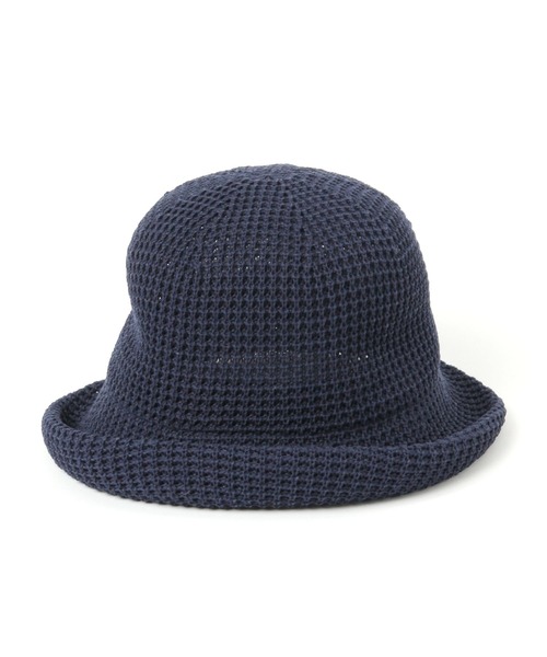 FOUND GOOD（ファウンドグッド）の「ワッフルブルトン2（キャップ・レディース・ネイビー/ブラック/アイボリー/グレー系2・FREE）」の14枚目の写真