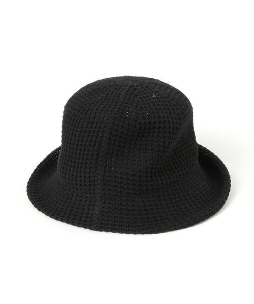 FOUND GOOD（ファウンドグッド）の「ワッフルブルトン2（キャップ・レディース・ネイビー/ブラック/アイボリー/グレー系2・FREE）」の17枚目の写真