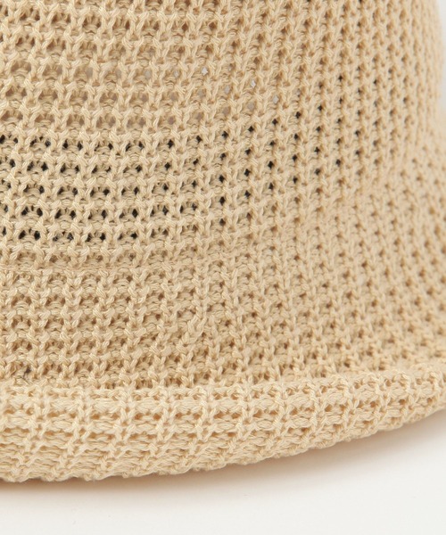 FOUND GOOD（ファウンドグッド）の「ワッフルブルトン2（キャップ・レディース・ネイビー/ブラック/アイボリー/グレー系2・FREE）」の20枚目の写真