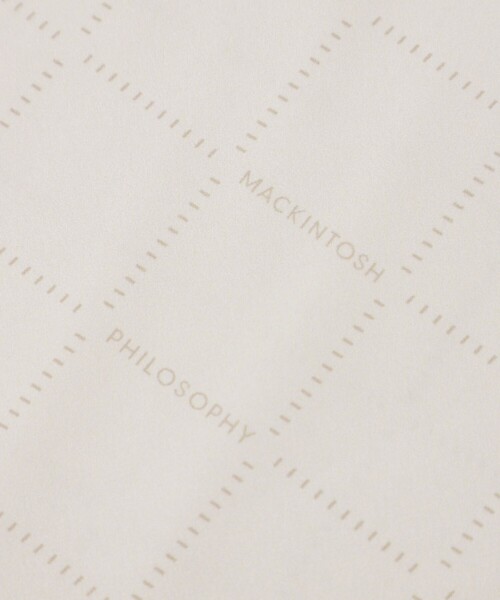 MACKINTOSH PHILOSOPHY(マッキントッシュ フィロソフィー)の「レタリングジオメトリープリントブラウス(シャツ/ブラウス・レディース・ホワイト系その他/ブラック・36/38/34)」の10枚目の写真