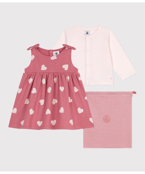 セール】ベビー2点セット（ワンピース）｜PETIT BATEAU（プチバトー