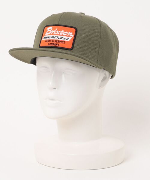 BRIXTON（ブリクストン）の「BRIXTON/ブリクストン キャップ TOWNSHIP MP SNPK 11802（キャップ・メンズ・ブラック/グリーン・FREE）」の9枚目の写真