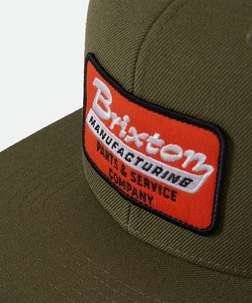 BRIXTON（ブリクストン）の「BRIXTON/ブリクストン キャップ TOWNSHIP MP SNPK 11802（キャップ・メンズ・ブラック/グリーン・FREE）」の6枚目の写真