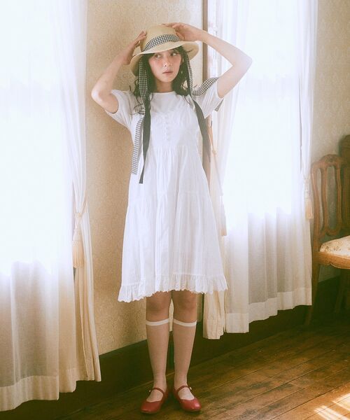 ORiental TRaffic（オリエンタルトラフィック）の「ORiental TRaffic ストラップパンプス（パンプス・レディース・レッド/ブラック/シルバー・38/37/36/35/39）」の12枚目の写真