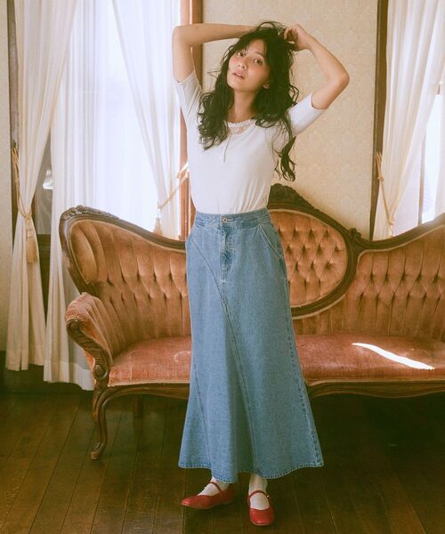 ORiental TRaffic（オリエンタルトラフィック）の「ORiental TRaffic ストラップパンプス（パンプス・レディース・レッド/ブラック/シルバー・38/37/36/35/39）」の14枚目の写真