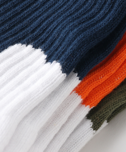 LIXTICK（リックスティック）の「LIXTICK/リックスティック　DRIP SOCKS 3PACK 3RD（ソックス/靴下・メンズ・ホワイト・FREE）」の3枚目の写真