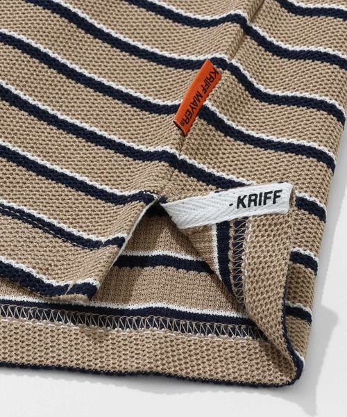 KRIFF MAYER（クリフメイヤー）の「《WEB限定》冷感リンクスカノコポロ（ポロシャツ・メンズ・ホワイト系その他/ベージュ系/ネイビー系・MEDIUM/LARGE/X-LARGE）」の13枚目の写真