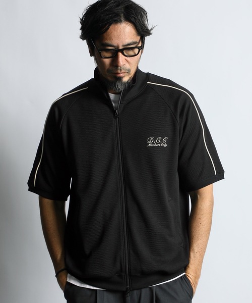 セール】S/SL POLYESTER JERSEY SET UP TRUCK JACKET
