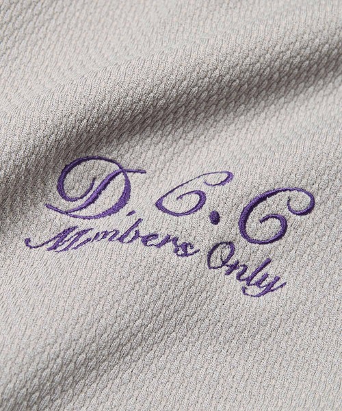 The DUFFER of ST.GEORGE（ザダファーオブセントジョージ）の「S/SL POLYESTER JERSEY SET UP TRUCK JACKET：セットアップ 5分袖 トラックジャケット（ジャージ・メンズ・ブラック/ライトグレー・MEDIUM/LARGE/X-LARGE）」の19枚目の写真