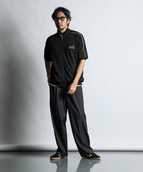 セール】S/SL POLYESTER JERSEY SET UP TRUCK JACKET
