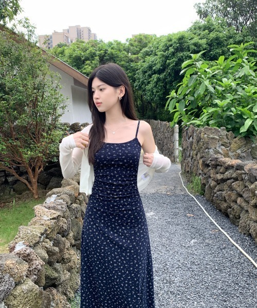 6月限定SALE] 小花柄レースキャミワンピース | ファッション通販