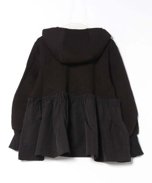 PICCIN PERLA(ピッチンペルラ)の「裾ギャザーフードパーカー(パーカー・レディース・ブラック・M)」の15枚目の写真