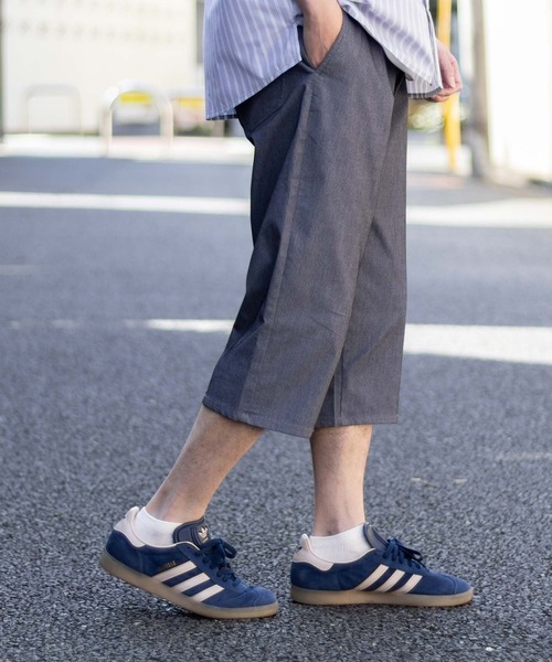 NAVY(ネイビー)の「NAVY SARARI 裏メッシュドビークロップドパンツ(その他パンツ・メンズ・ブラック/カーキ/ライトベージュ/ネイビー系・S/M/L/XL)」の7枚目の写真