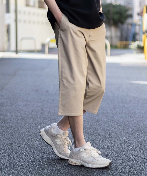 NAVY(ネイビー)の「NAVY SARARI 裏メッシュドビークロップドパンツ(その他パンツ・メンズ・ブラック/カーキ/ライトベージュ/ネイビー系・S/M/L/XL)」の15枚目の写真