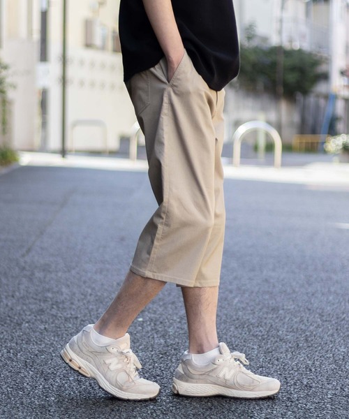 NAVY(ネイビー)の「NAVY SARARI 裏メッシュドビークロップドパンツ(その他パンツ・メンズ・ブラック/カーキ/ライトベージュ/ネイビー系・S/M/L/XL)」の16枚目の写真