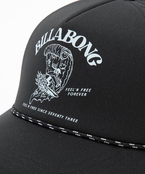 BILLABONG(ビラボン)の「BILLABONG メンズ LEASH TRUCKER キャップ 【2025年春夏モデル】/ビラボンフロントプリントトラッカーキャップ(キャップ・メンズ・ネイビー/ホワイト×ブラック/ブラック・FREE)」の13枚目の写真
