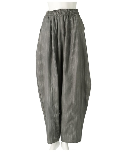 Settimissimo(セッティミッシモ)の「ヘリンボーン ストライプ カーブ パンツ(その他パンツ・レディース・ベージュ/グレー・FREE)」の21枚目の写真